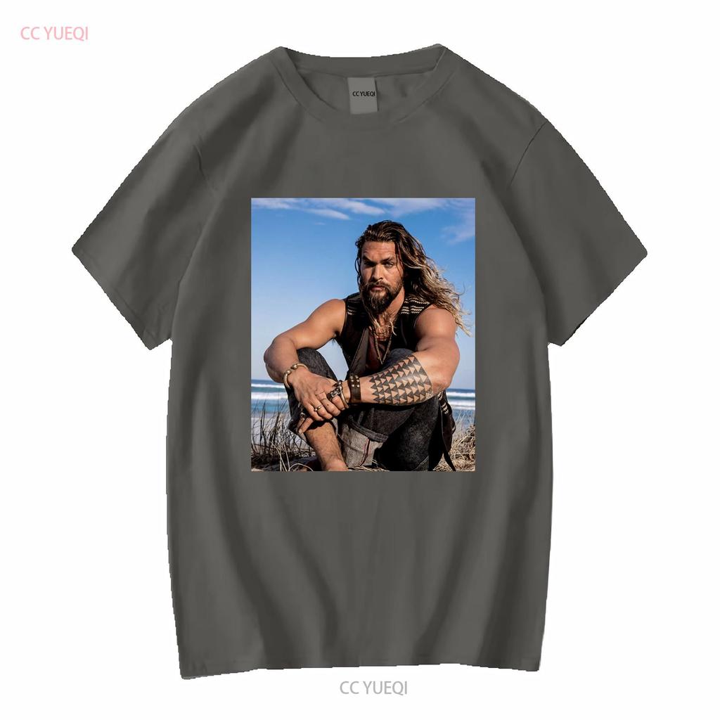 Hot Jason Momoa Sleeveless Top Classic T Shirt Size S 5xl Best Vintage Washed Stretched Designer Clothes Streetwear