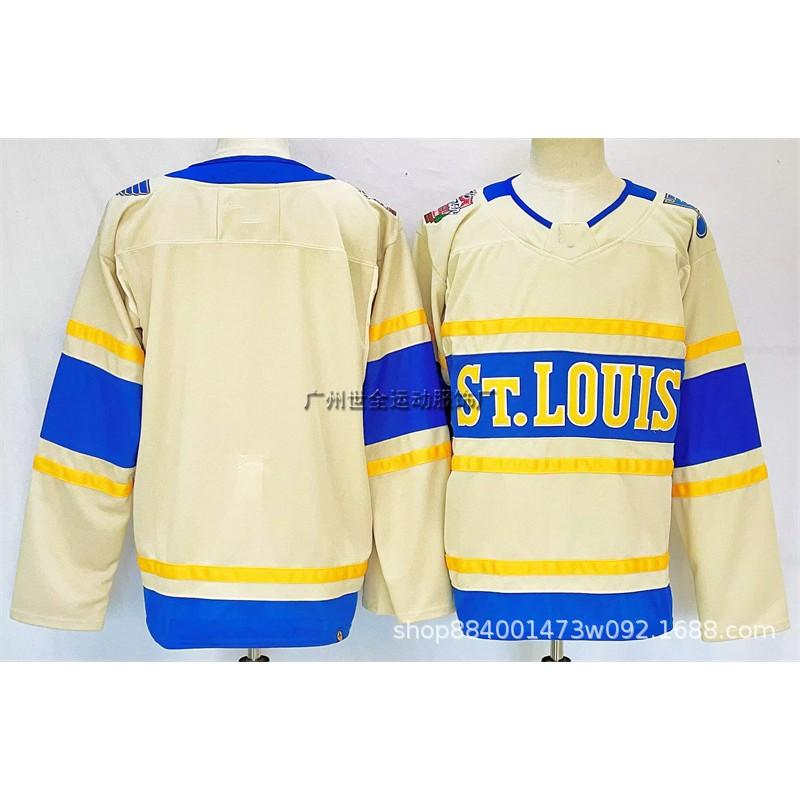 Mens Retro Ice Hockey Jersey Custom Embroidered Number 10 Team Uniform Training Shirt Cotton Blend