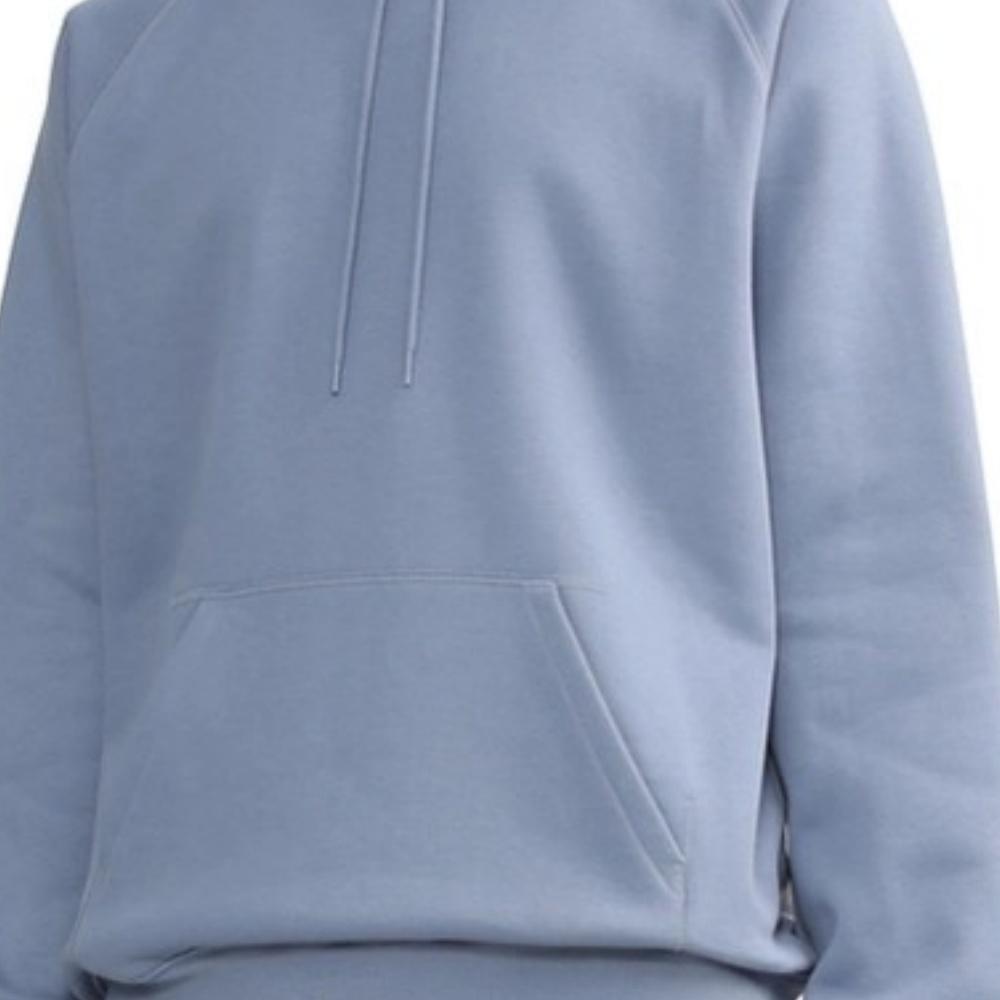Carhartt WIP Hooded Chase Sweatshirt With Solid Color Logo Embroidery Unisex Sweatshirt Sky-Blue I033661-29X-XX