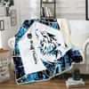 Coperta Ispessita Caccia al Cinghiale Maiale Stampata Coperte da Lancio per Letti Peluche Soffice Adolescente Decorazione Casa Biancheria da Letto Piumino per Adulti