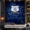 TapestryEverton FC Custom Name Text Personalized Wall Hanging Tapestry Home Wall Decor