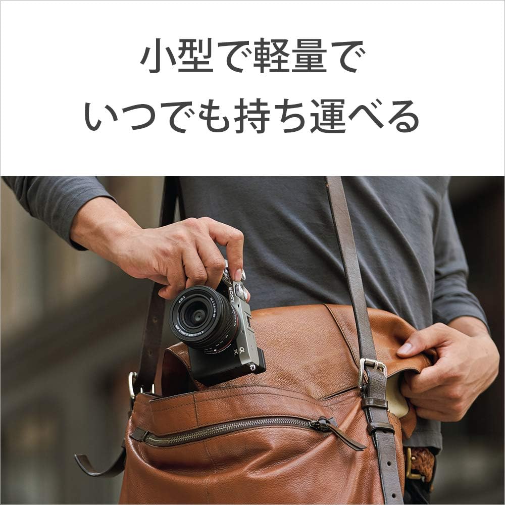 SONY SEL2860 Standard Zoom FE for Digital SLR Cameras Lens, Full-Frame 28-60mm F4-5.6, [E-mount]