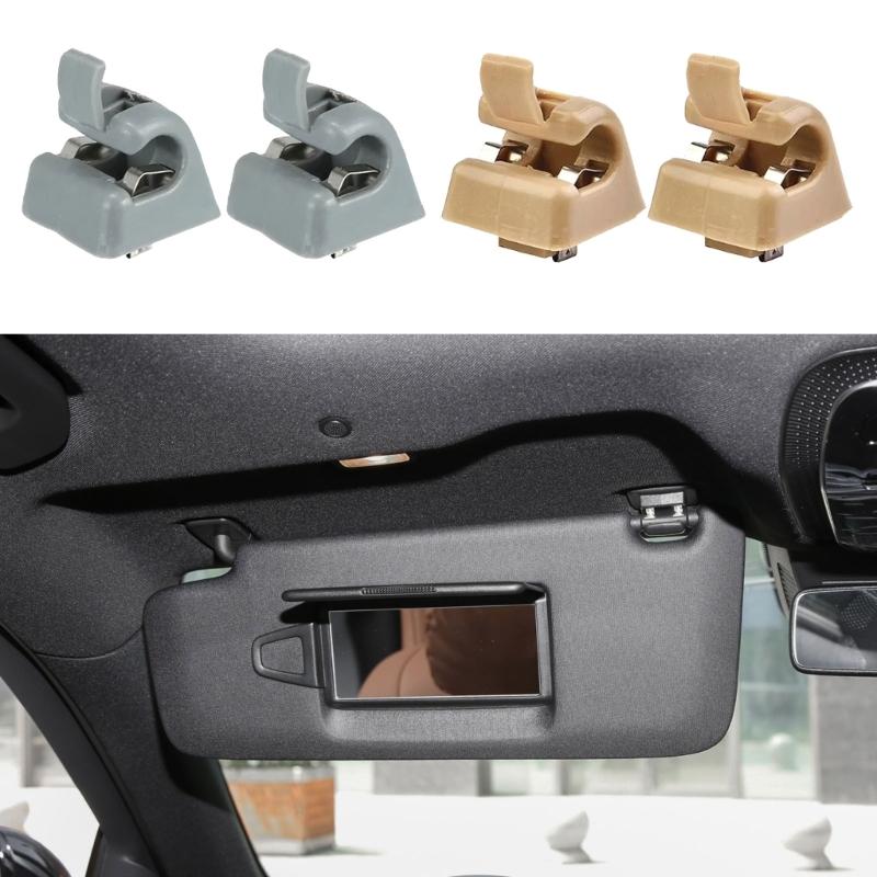 Schnellmontage Sonnenbeständiger Auto-Sonnenschutz-Befestigungsclip für W201 W123 W124 W126 Modell Innenraum 12681000127101