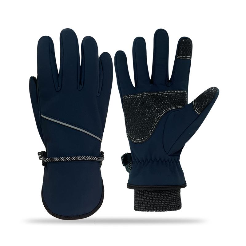 

New Ski Gloves 1 Pair,Winter Waterproof Snowboard Snow Thick Wear Resistant Cycling Gloves, Warm Touchscreen Cold Weather M/L