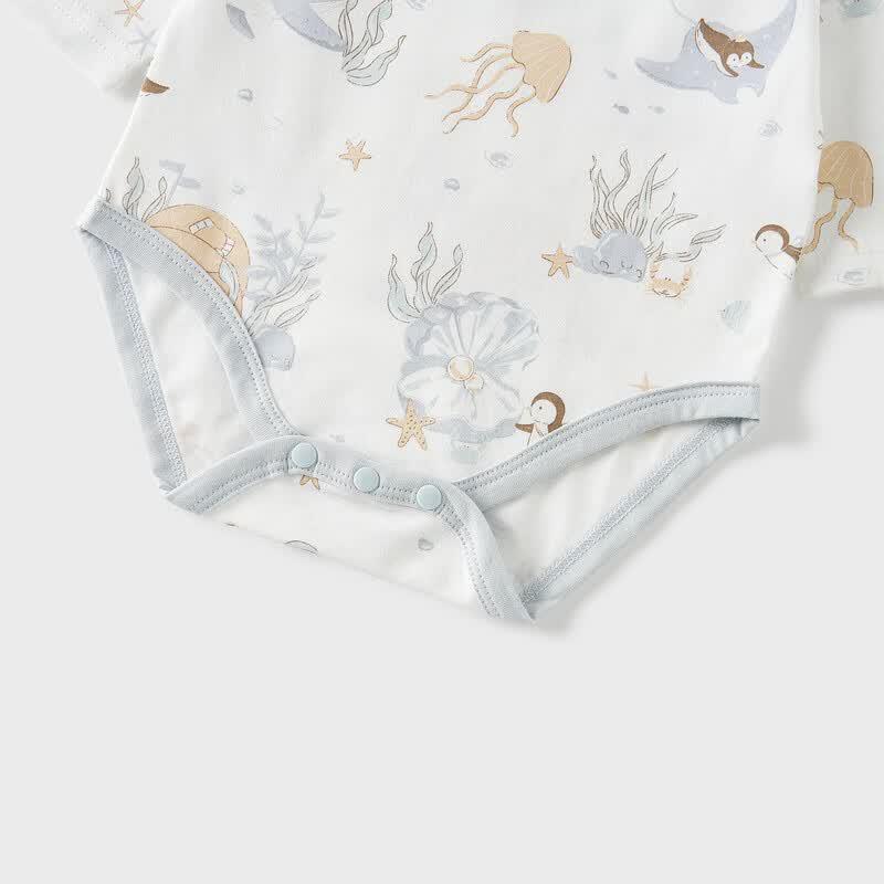 TONGTAI Baby 100% Cotton Long Sleeve Bodysuit