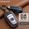 Leather Key Fob Cover For Bmw F Series 1 2 3 4 5 6 7 Series X1 X3 X4 X5 X6 F20 F30 F10 F48 F25 F15 Key Case Protector