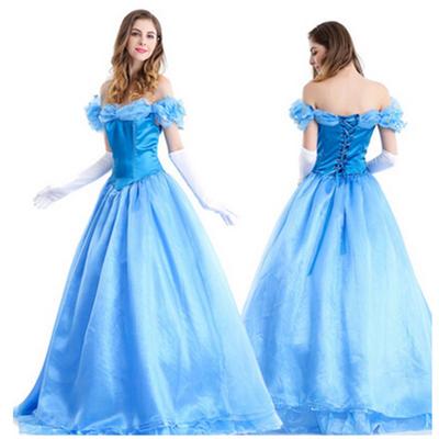 Halloween Adult Cinderella Cinderella Princess Dress Nightclub DS Stage Costume Performance Costume