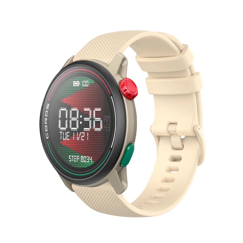 20mm 22mm Silicone Strap For COROS APEX 4 42mm/PACE Pro-4-3 Comfortable Wristband Suunto Vertical 2-Race 2-Run/CMF Watch 3-2 Pro