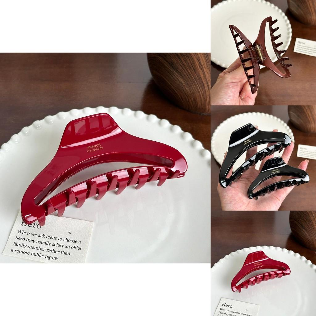 Stylish Large And Small Hair Claw Clips Made From High-quality Acetate For Womens Fashion