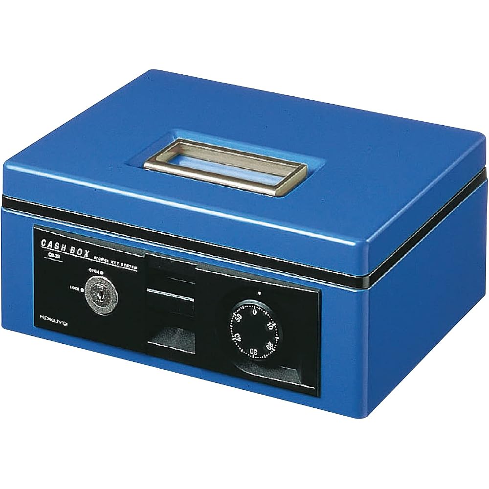 Kokuyo (KOKUYO) CB-13B Handbag Safe with Dial A5 Blue