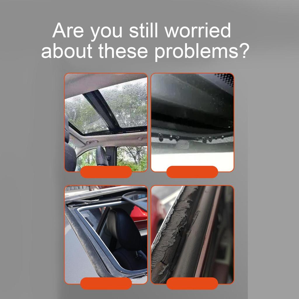 Weather Stripping Self Adhesive Auto Window Trim Weather Stripping Door Seal Car For Truck Garage Exterior Winter Windshield Rv