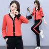 Sports Suit for Women, Spring and Autumn Fashion, Loose, Foreign Style, Running and Casual, Large Size Two-piece Set