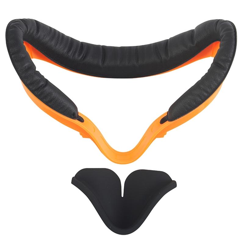 Schützende Gesichtskabinen-Linsenabdeckung Nasenpads für Quest 2 VR-Headset Staubdichte Abdeckungen Schweißfeste Abdeckung