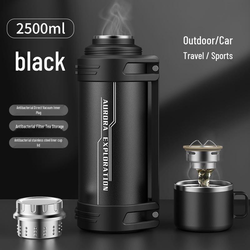2026 Large Capacity 316 Stainless Steel Insulated Water Bottle - Outdoor Travel Kettle, Year of the Horse Edition