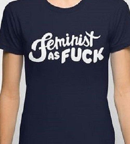Feminist AF women s rights resistance T shirt Tee all sizes S