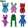 6pcs Action Fuggler Figure Model Anime Displays Toy Cartoon Doll Gifts Kids