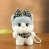 Adorable Sweetheart Cat Plush Keychain - Cartoon Doll Charm for Bags & Souvenir Accessory