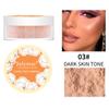 Julystar Grooming Concealer Setting Powder White Highlight Powder Waterproof and Sweatproof Loose Powder Makeup