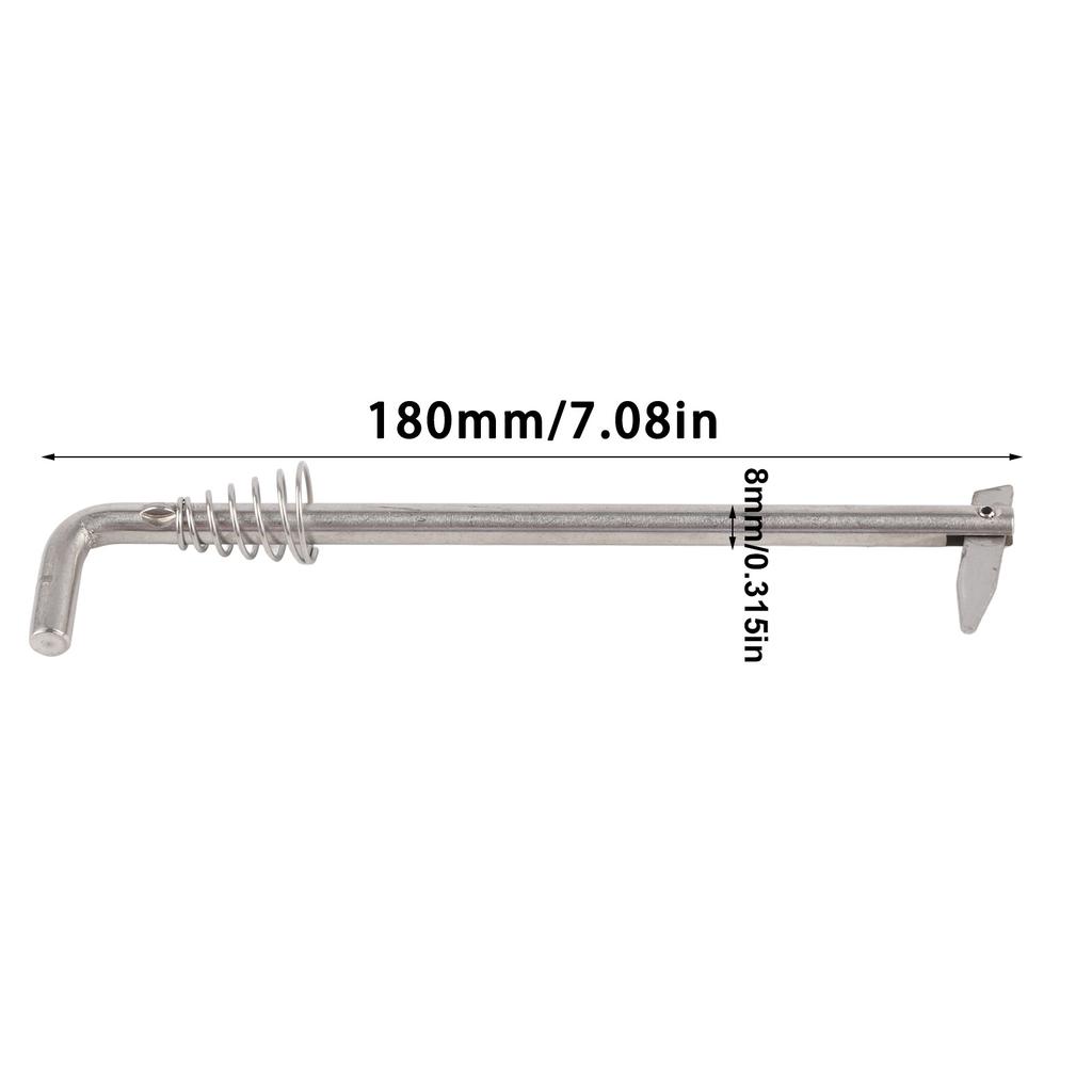 Boat Tilt Thrust Rod With Spring 350‑62121‑2 Replacement For Tohatsu 9.8‑18HP Outboard Motor
