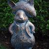 15cm Bronze Resin Garden Ornament Patio Lawn Decoration Statue