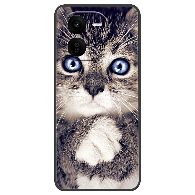 For Vivo IQOO Z9x Case Silicone Luxury Space Soft Bumper for Vivo IQOO Z9 Turbo Phone Cover TPU Funda For IQOOZ9 Turbo Fashion