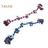 5-Knot Dog Rope Toy Heavy-Duty Dog Chew Rope Toy for Aggressive Chewer Interactive Dog Pull Cotton Rope for Tug of War Game
