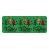 Christmas Kitchen Anti-slip Mat Carpet Flannel Doormat