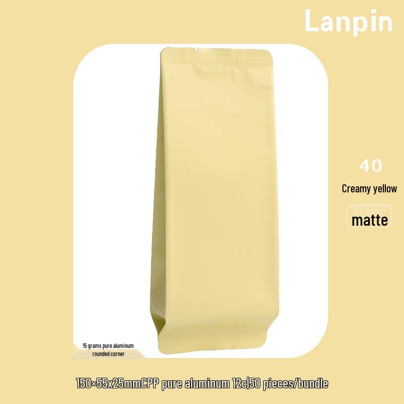 Premium Aluminum Foil Tea Bag for Yancha, Black Tea, Green Tea, Cinnamon, Da Hong Pao