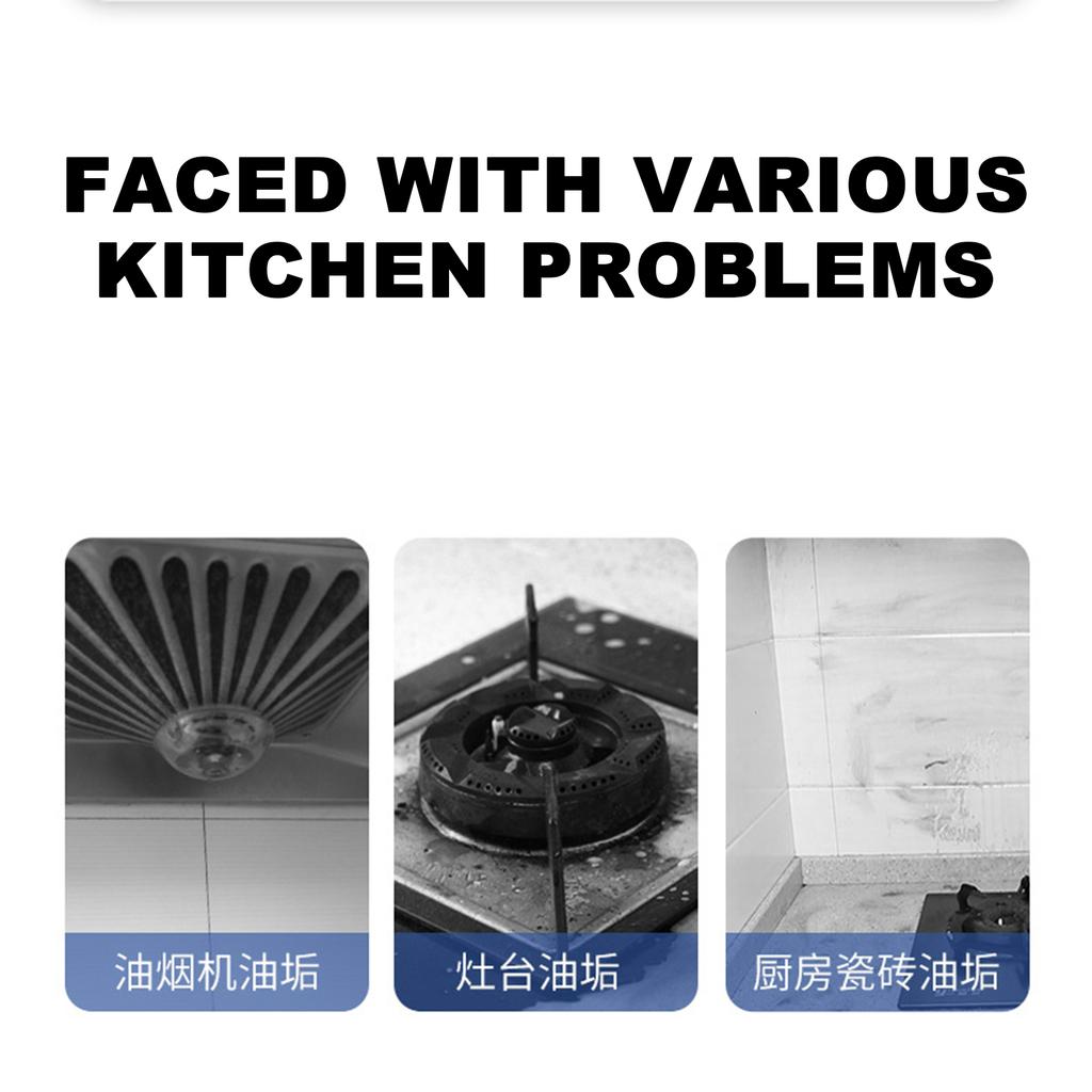 Kuchyňský čistič Silný dekonaminační sprej Je vhodný pro klimatizace v kuchyni a obývacím pokoji, 240 ml