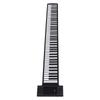 Foldable Piano Keyboard Rechargeable LED Display 128 Tones 128 Rhythms MIDI Output Support 14 Demo Songs 88 Keys