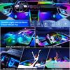 KXQH9 Car Neon Lighting Kit 5M APP Control Auto Decorative Lamp For BMW X5 E53 E70 F15 G05 E84 F48 F49 F39 E83 F25 G01 F26 G02 E53 E70