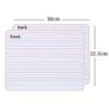 Dry Wipe Portable Mini Whiteboard for Children's Teaching Aids Household Double-sided Message Writing Board