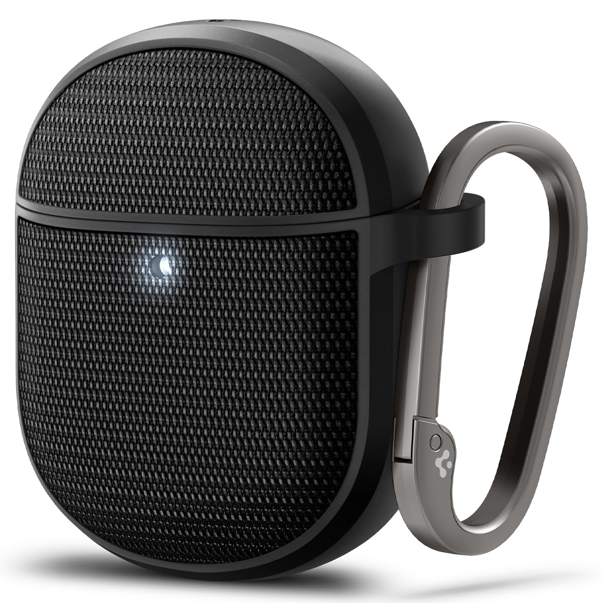 

Чехол Spigen Fabric для Google Pixel Buds Pro 2/Pro с поддержкой беспроводной зарядки, кольцом-карабином и противоскользящей пленкой, ударопоглощающий, легкий, устойчивый к царапинам