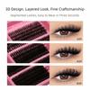 Natural Look 3D Faux Mink Lash Wispy Style DIY Lash Extension Kit  Makeup Enhancement