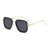 Stylish Men's Square Frame Sunglasses Inspired by Iron Man and Spider-Man - Trendy European and American Design, Large Frame