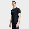Fila Basic Minimalist Sports Fitness Cool Feeling Round Neck Short Sleeve T-Shirt Men Tops Deep-Black A11M331114F-BK