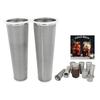304 Stainless Steel Cold Brew Coffee Filter for Wide Mouth Jar Efficient Coffee Strainer Office Coffee Accessories