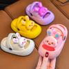Kindersandalen für Mädchen, Sommer Cartoon Süße Prinzessin Weichsohle Rutschfest Haus Badeschuhe für Kleinkinder und Babys, Jungenschuhe