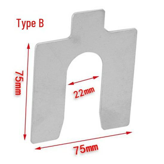 U-förmige Motor-Ausgleichsscheibe aus Edelstahl, Flachscheibe zur Einstellung des Lager Spiels