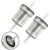 2pcs In-line Diesel Fuel Filter For Eberspacher Heater For Camper RV Brand New And High Quality Transparent Diesel Fuel Filter