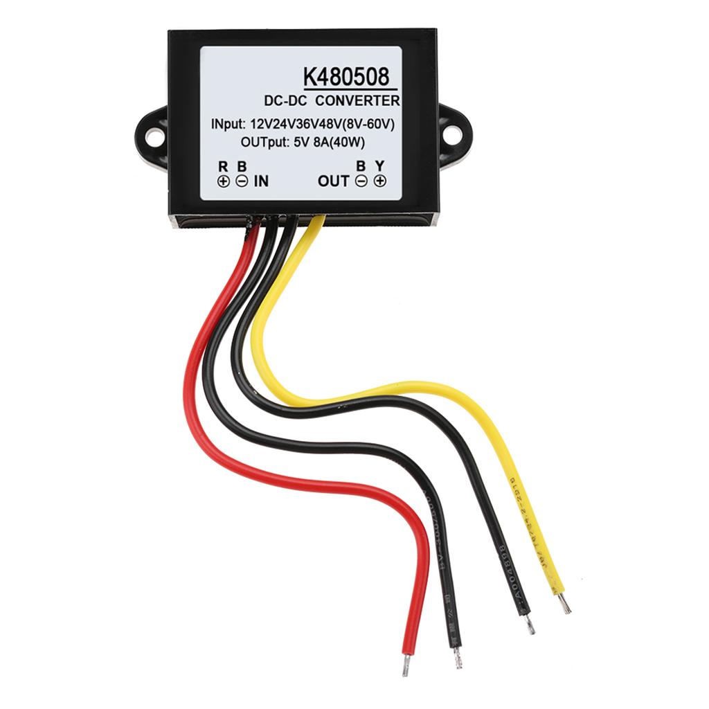 DCDC 12V24V36V48V vers 5V 8A Convertisseur Abaisseur Module d'Alimentation