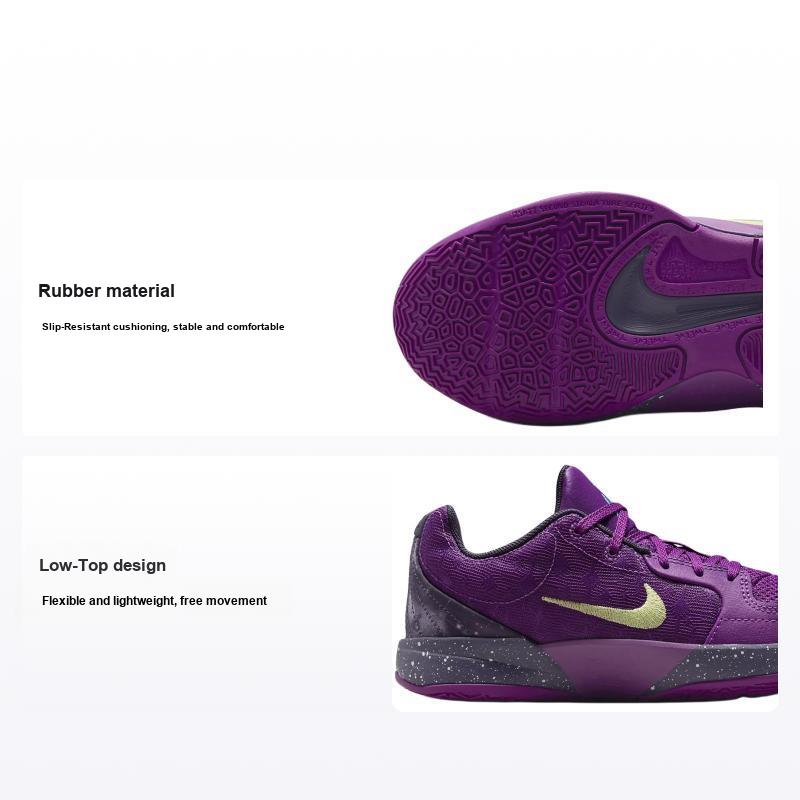 Nike Boys Purple/Blue/Light Ja 2 Gs Sky Kids Sneakers Bold-Berry Baltic - Lemon-Twist Fv5633-500 Cm