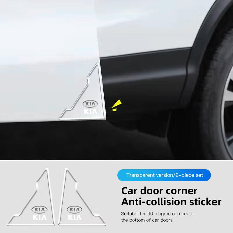 Car Door Corner Stickers Anti-collision Strip Door Decals Protective Decorative Sticker For Kia Sportage Ceed Rio K7 K5 K8 K3 K9KQ5