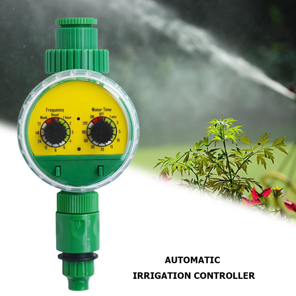 Automatic Irrigation Timer IP65 Waterproof Watering Irrigation Timer Knob Type Intelligent Sprinkler Timer for Lawn Flower Plant