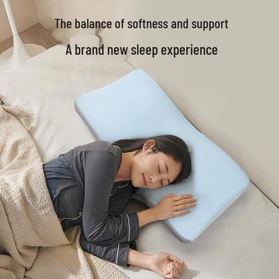 Household Memory Foam Duck Tongue Pillow - Cervical Spine Support, Slow Rebound, Sleep Aid, Ergonomic Design