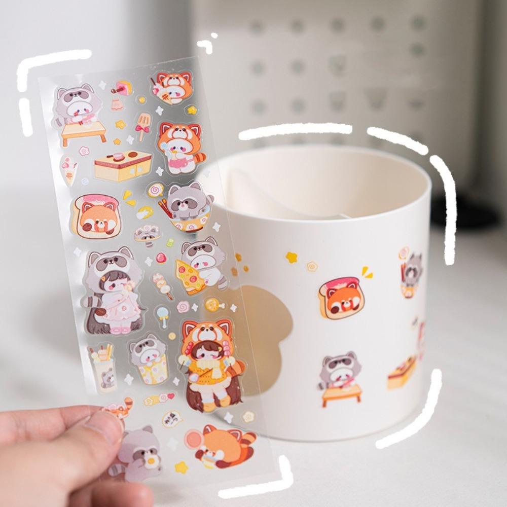 Large Capacity Pencil Cup Pot Cute Desktop Storage Organizer Plastic Desk Pen Holder  Home