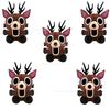 Notti 99 Nella Foresta Peluche Orsetto Cervo Peluche Gioco Divertente Regalo di Natale Accessori Anime Bambola Morbida Collezione Decorazione Stanza Giocattolo