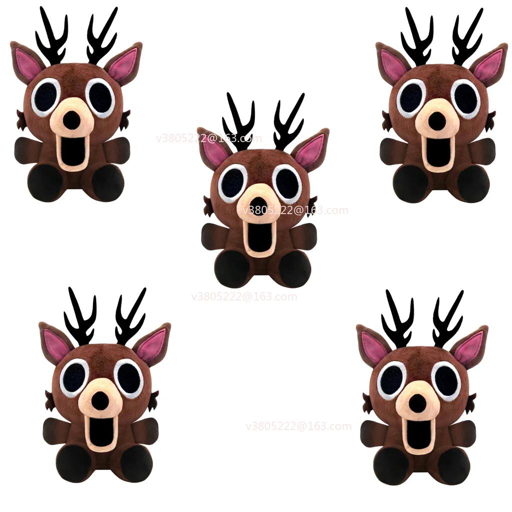 Notti 99 Nella Foresta Peluche Orsetto Cervo Peluche Gioco Divertente Regalo di Natale Accessori Anime Bambola Morbida Collezione Decorazione Stanza Giocattolo