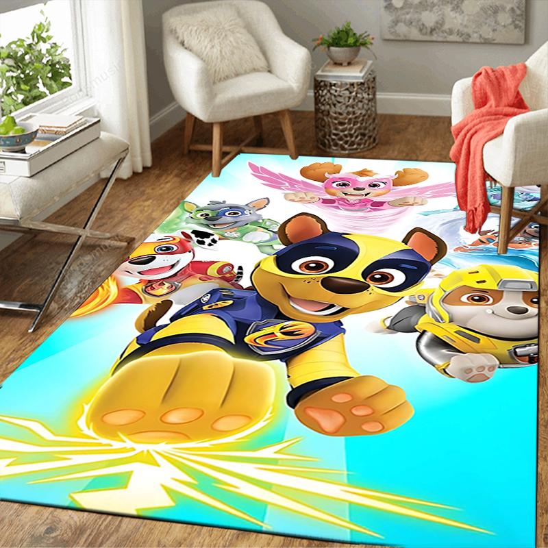 1Pc Christmas Chase Rug Office Carpet Indoor Outdoor Doormat Nonslip Soft And Comfortable Living Room Christmas Halloween Gift D91862