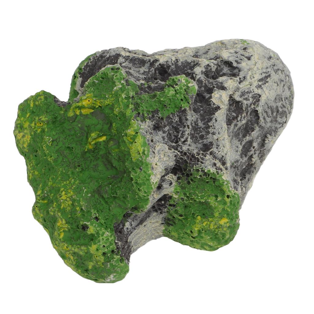 Fish ing Moss Rocks Resin Simulation Multifunctional Aquarium Decoration for Aquarium Fish